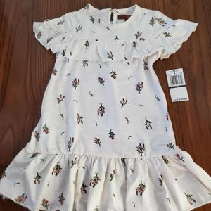 7 For All Mankind Girls' Floral Dress